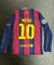 CAMISETA BARCELONA 2014/15 TITULAR MANGA LARGA MESSI 10 en internet
