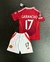 KIT NIÑO MANCHESTER UNITED 2024/25 TITULAR GARNACHO 17 en internet