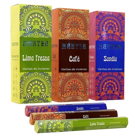 Sahumerio Mantra Hexagonal x Unid. - comprar online