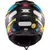 CAPACETE TEXX FECHADO HAWK RIDE AZUL VERD VERM PRETO