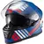 CAPACETE TEXX FECHADO WING GRID AZUL VERM BRANCO na internet