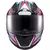 CAPACETE TEXX FECHADO HAWK GENESIS ROSA AZUL BRANCO - loja online