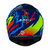 CAPACETE RAPID FF353 TAGLINE BLU/YELLOW