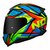 CAPACETE RAZOR SHARP BLK HV/YLW/HV-ORG - FC MOTO PEÇAS