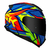 CAPACETE RAZOR SHARP BLK HV/YLW/HV-ORG - loja online