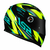 CAPACETE FF358 DRAZE BLACK/HV-YELLOW/GREEN na internet