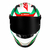 CAPACETE FF358 DRAZE WHT/GRE/RED - FC MOTO PEÇAS