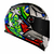 CAPACETE FF358 ALEX BARROS REPLICA SILVER na internet