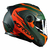 CAPACETE ROUTE FF345 SPEEDMAX MATTE GREEN/ORANGE na internet