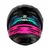 CAPACETE ASX CITY ARROW BRILHO PRETO/TIFFANY/ROXO - loja online