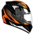 CAPACETE SPARK FLASH PRETO/LARANJA - loja online