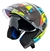 CAPACETE X OPEN UP FOX AMARELO COM AZUL - loja online