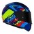 CAPACETE RAPID FF353 TAGLINE BLU/YELLOW - loja online