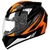 CAPACETE SPARK FLASH PRETO/LARANJA - comprar online