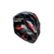 CAPACETE B-FAST VX PRETO/VERMELHO - comprar online