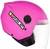 CAPACETE SPARK JET SOLID ROSA - FC MOTO PEÇAS