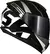 NORISK FAB CAPACETE RAZOR FULL BLACK/WHITE