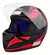 CAPACETE NEW SPARK FLASH /PFO/VERM - loja online