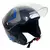 CAPACETE SPARK JET SPEED PRETO/AZUL - FC MOTO PEÇAS