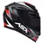 CAPACETE ASX EAGLE STREET BRILHO PRETO/GRAFITE/BRANCO - loja online