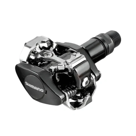 Pedales Shimano, PD-M505-L, SPD, sin reflector, con trabas (SM-SH51)