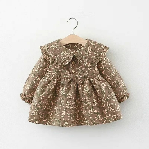 VESTIDO CAFÉ - comprar online