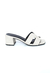 Mila- Tamanco Tiras Vazadas Feminino Off White - comprar online