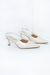 Marilia -Scarpin Slingback Feminino Off White - comprar online