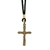 Colar crucifixo de cordão na internet