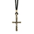 Colar crucifixo de cordão - comprar online