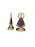 Imagem de metal para carro Nossa Senhora Aparecida com resplendor - comprar online