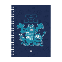 CADERNO SMART UNIVERSITÁRIO MONSTROS S.A. (DAC) - La Chouette Papelaria 
