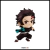 Tanjiro Gamado - Demon Slayer - Miniatura - comprar online