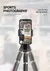 Imagem do Estabilizador Gimbal Dobrável, Tripé sem fio, Obturador Automático compativel com IOS e Android