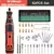 Mini furadeira elétrica Gravador, 5000-20000r, 4.2V, Mini Grinder, Recarregável - comprar online