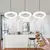 Novo ventilador de luz led para casa sala estar três cores ventilador teto luz controle remoto e comutação para o quarto ventilador luz
