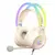 Onikuma x15 pro fones de ouvido com fio com feixe de cabeça rgb flexível mic c - comprar online
