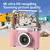 Câmera digital 4k 48mp câmera fotográfica filmadora de vídeo câmeras recarr