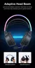 Imagem do Onikuma x15 pro fones de ouvido com fio com feixe de cabeça rgb flexível mic c