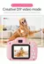 X2 crianças câmera 32g mini digital vintage cam brinquedos educativos criança na internet