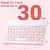 Mini Teclado Bluetooth Sem Fio e Mouse para Samsung, Xiaomi, Android, Portátil,