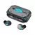 M41 bluetooth fone de ouvido sem fio toque inteligente display digital fones est