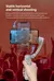 HQ3 Handheld Vlog Estabilizador, 3-Axis Gimbal, Gravação de Vídeo, Auto Anti na internet