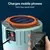 Solar LED Camping Lanternas com controle remoto, impermeável Recarregável
