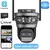 Câmara Wifi de 20MP para exteriores Câmara HD de 10K com três lentes Segurança 5G PTZ IP Câmara com zoom digital de 10X Câmara de rastreio com deteção automática de IA humana Câmara de segurança Câmara doméstica inteli na internet