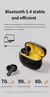 Imagem do Realfit-F3 ANC Cancelamento de Ruído Ativo Auriculares Bluetooth, ENC, Chamada,