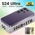 Original s24 ultra telefones inteligentes celulares 22gb 2tb rosto desbloqueado - comprar online