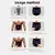 Estimulador abdominal do músculo do Ems para homens, remendos do treinamento do Abs, estimulador do músculo, carregamento do usb, exercício home