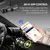1080p wifi câmera dupla traço cam para carros, frente e dentro, câmera do car - comprar online