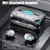 M41 bluetooth fone de ouvido sem fio toque inteligente display digital fones est - loja online